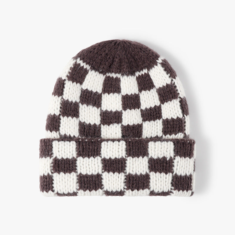 Chessboard Beanie - Damned Threads